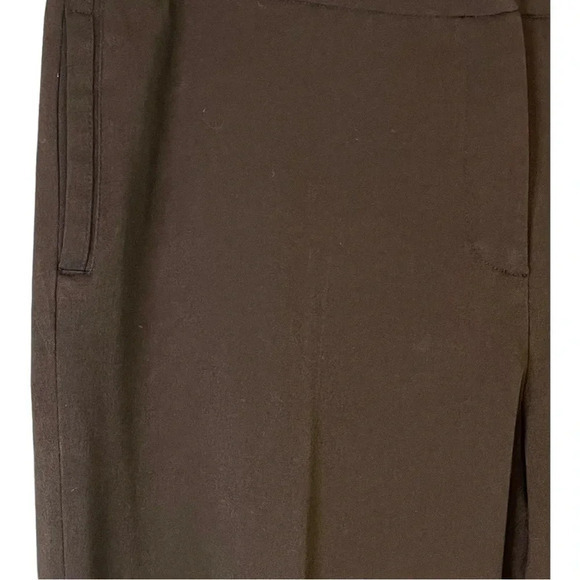 Rafaella‎ Flat Front Brown Pants Trousers Pockets Women Plus Size 14 - Picture 3 of 8